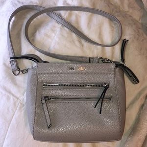Nine West Gray Crossbody Bag / Purse